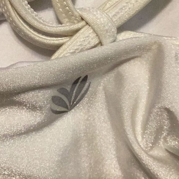 NWT Forever 21 White Sun my buns one piece bathing suit M - Picture 9 of 10